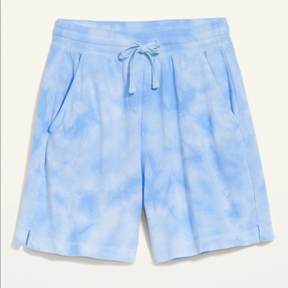 Extra High-Waisted Vintage Tie-Dyed Sweat Shorts - Picture 2 of 13